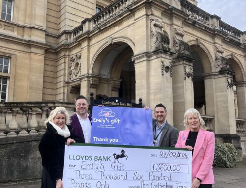 The Cheltenham Trust raises £3,600 for Emily’s Gift